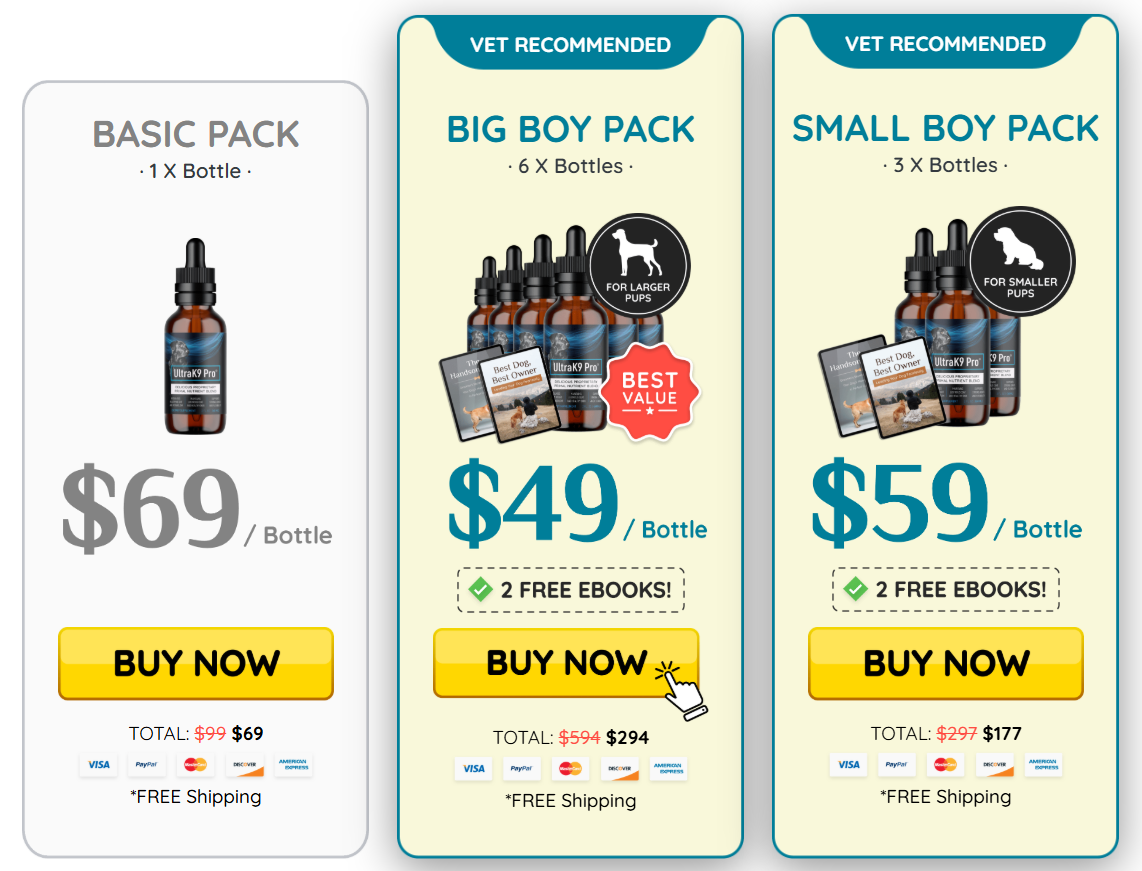 UltraK9 Pro Price Details