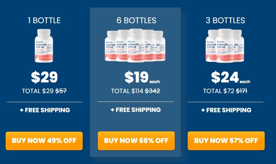 NativePath Antarctic Krill Oil-Pricing Details